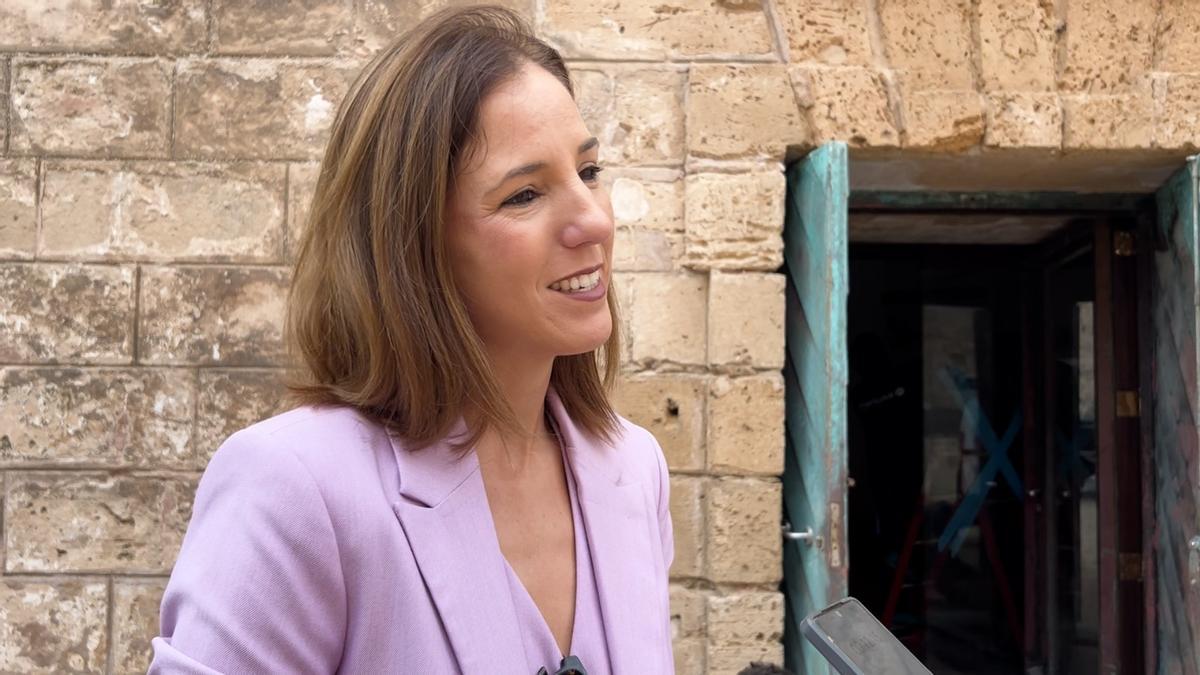 La consellera insular Antònia Roca ratifica que la escalinata ‘perdida’ no tenía ninguna protección