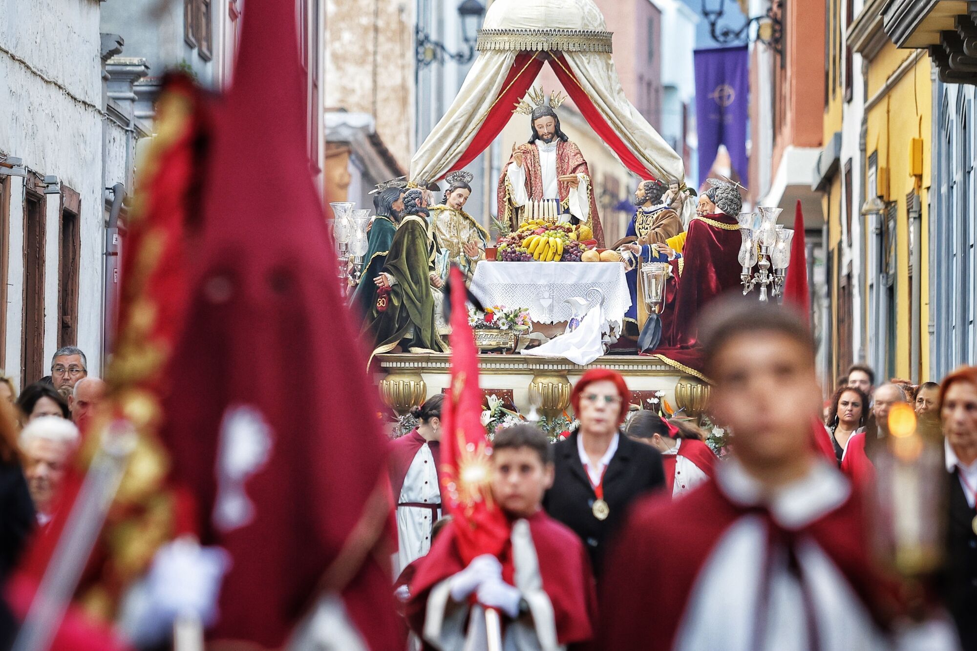 Procesiones de Jueves Santo en La Laguna