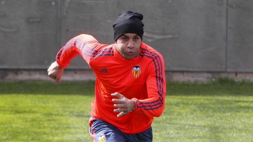 Abdennour, en un entrenamiento.