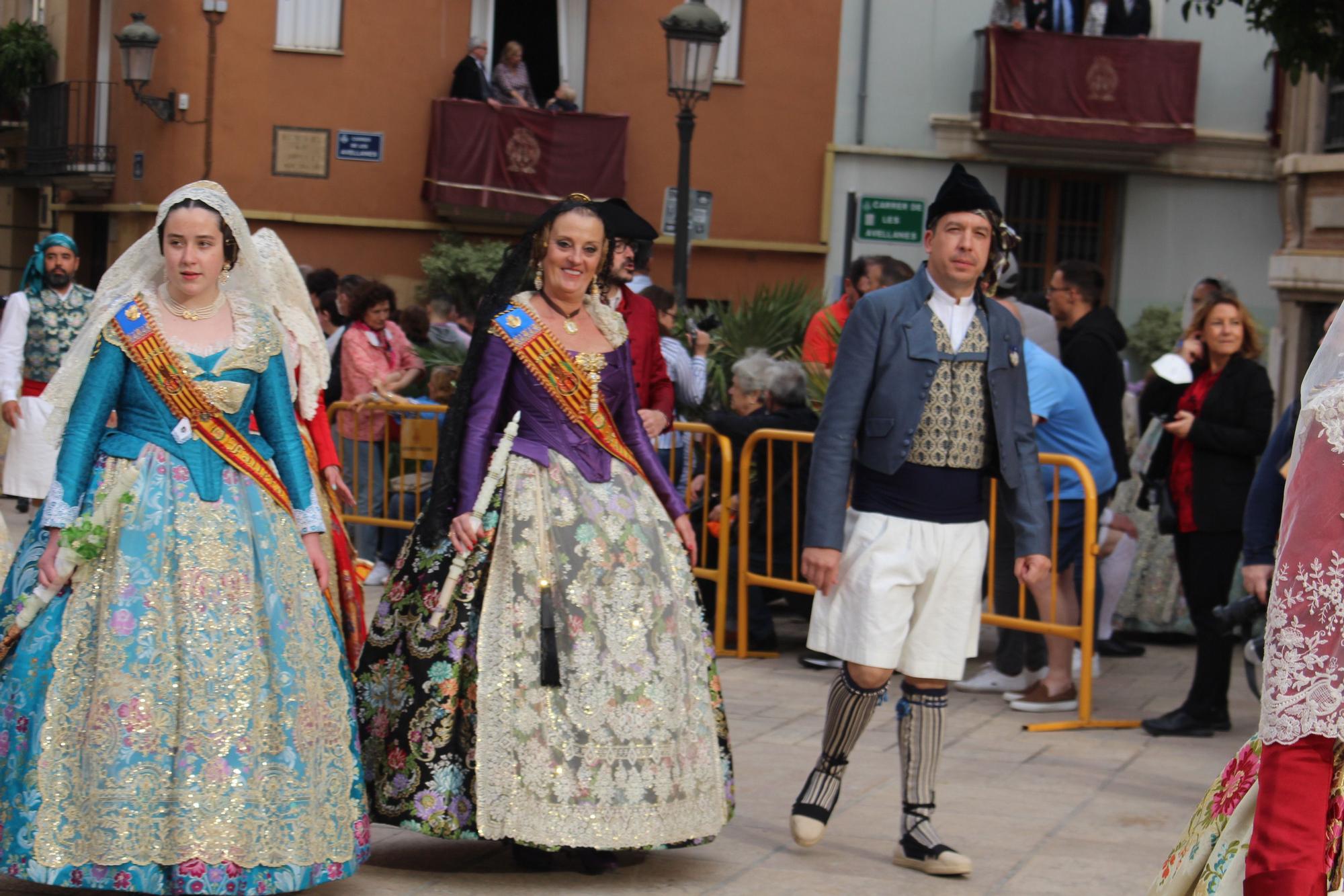 La fuerza de las Fallas en la Procesión de la Virgen (III)