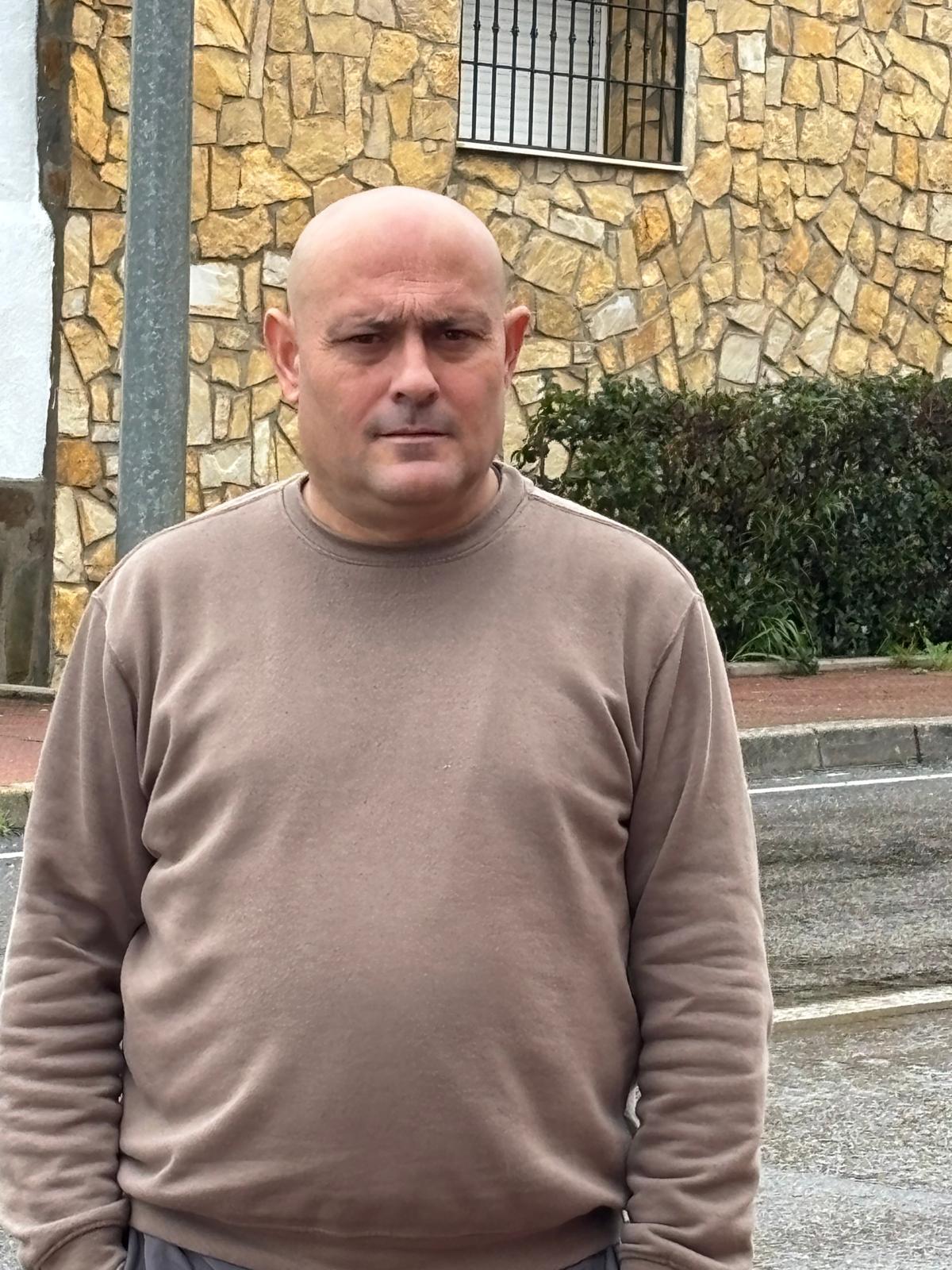 José Pedro Gregorio, vecino de la localidad cacereña de Cañaveral.