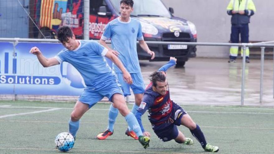 El Llagostera B, tot i empatar, s&#039;apropa més a la promoció