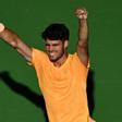 Carlos Alcaraz, durante el torneo de Indian Wells