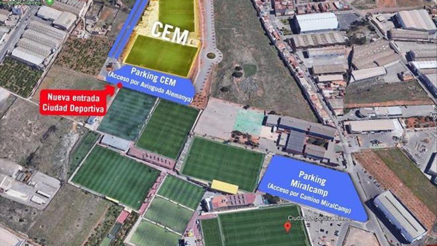 Imagen aérea de la Ciudad Deportiva de Miralcamp, que cuenta con la mayoría de campos del municipio.