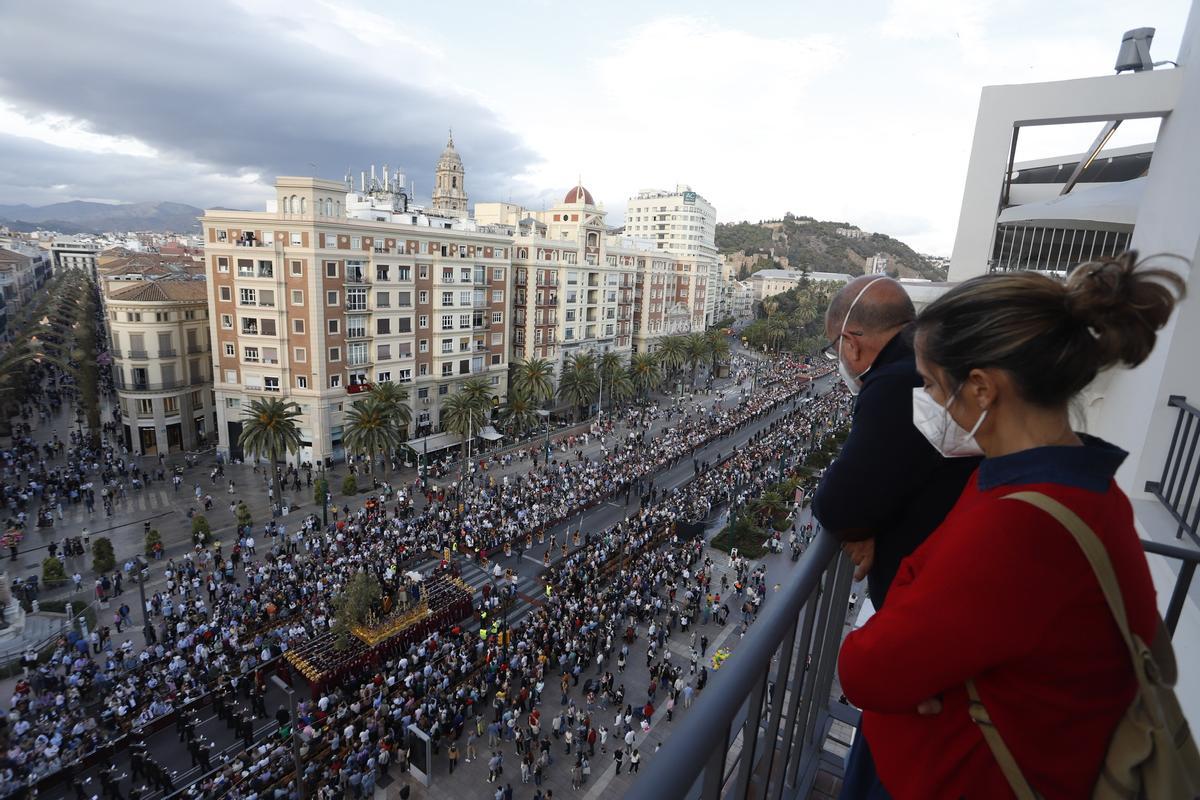 La Alameda, este sábado tarde. La Alameda, este sábado tarde.