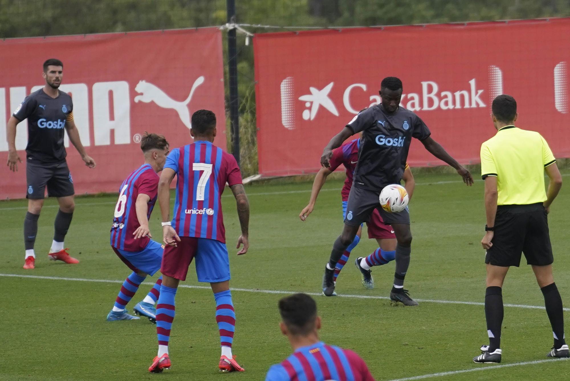 El Girona - Barça B en imatges