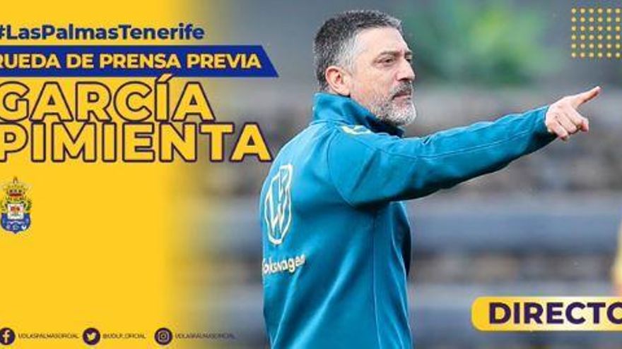 Live: Press conference by the UD coach, García Pimienta