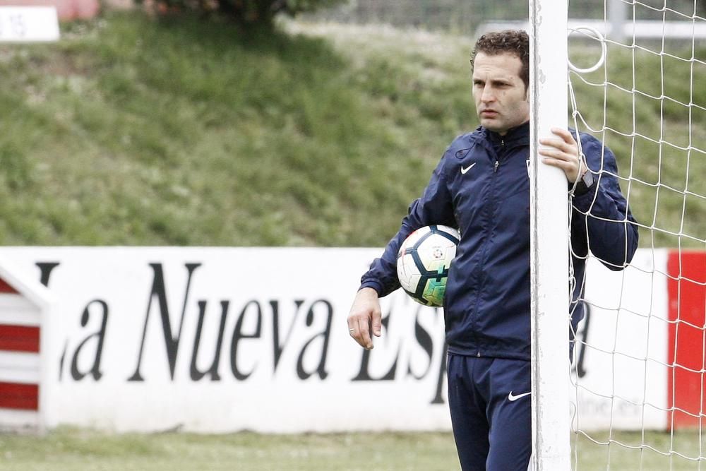 Entrenamiento del Sporting