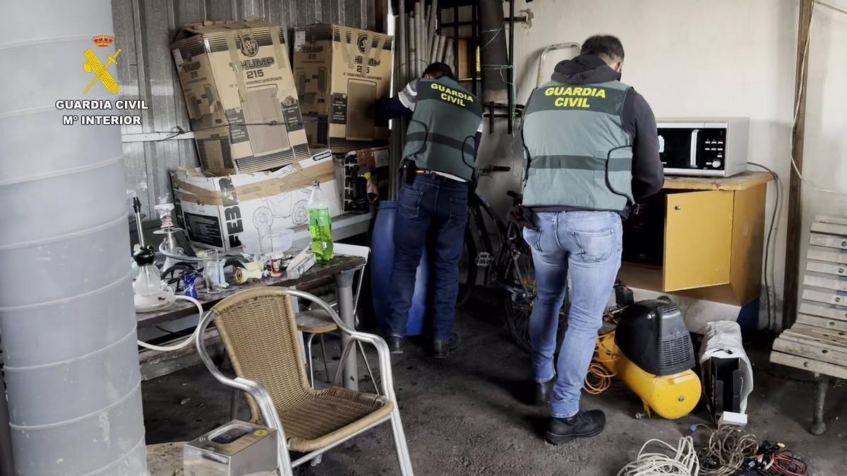 Desmantelado un grupo criminal dedicado al tráfico de cocaína en la Cañada Real.