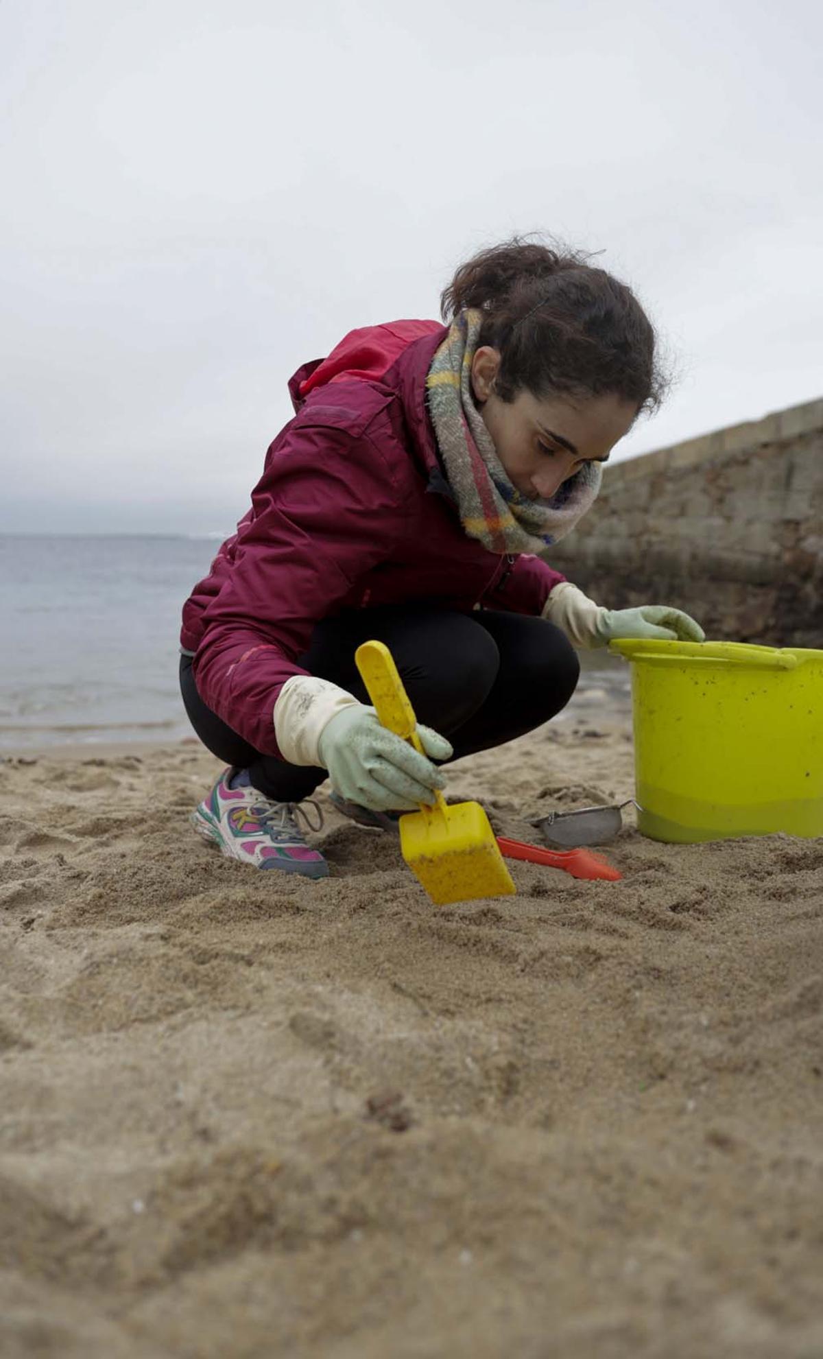 Contaminación marina por el vertido de pellets en la costa gallega