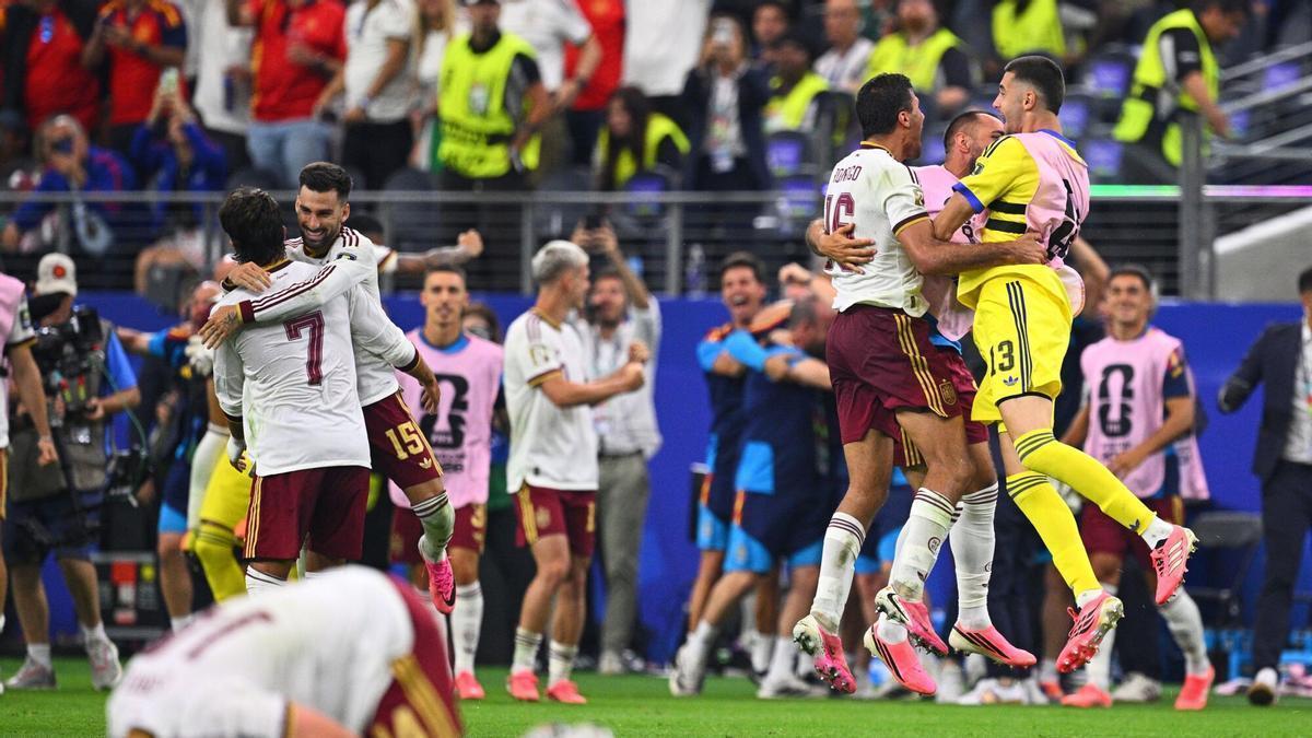 Así se vivió el pase a la final del Mundial en el vestuario de España