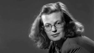 La novelista Shirley Jackson.