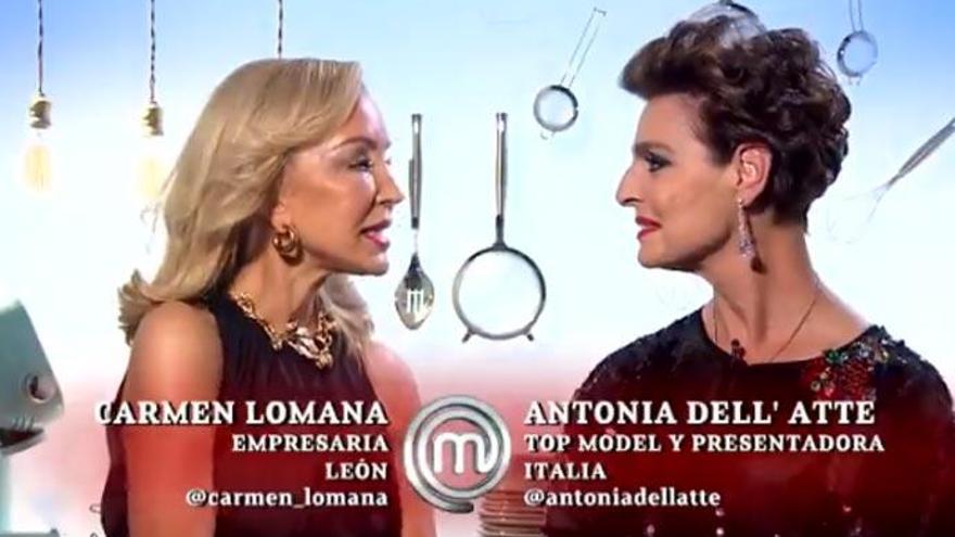 Carmen Lomana y Antonia Dell&#039;Atte.