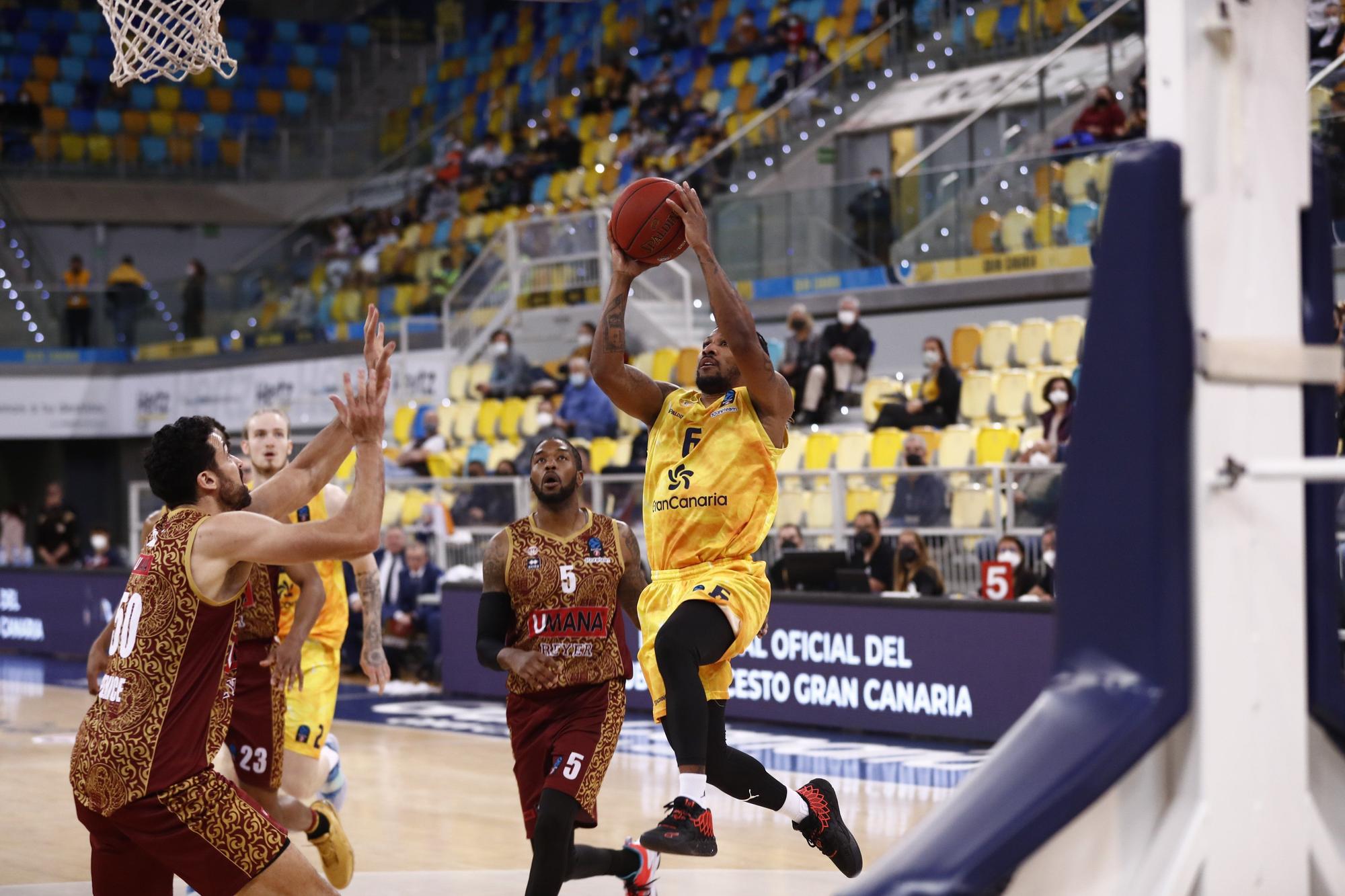 Eurocup: Partido CB Gran Canaria - Umana Reyer Venecia