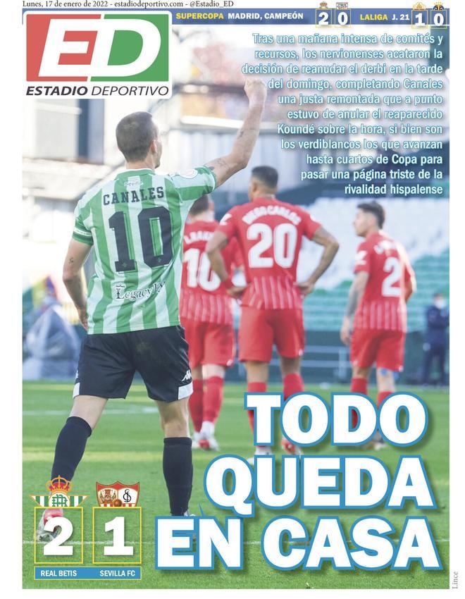 Las portadas de la prensa deportiva de hoy