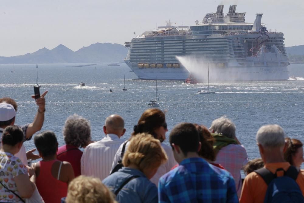 Vigo, lleno de cruceristas