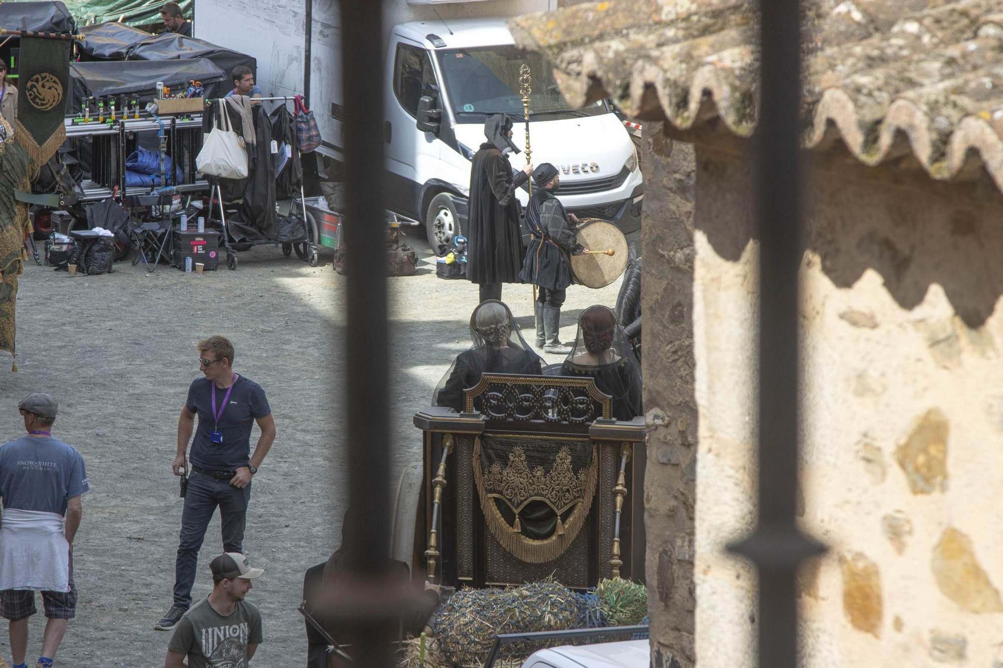 Comienza el rodaja de 'La casa del dragón' en Cáceres