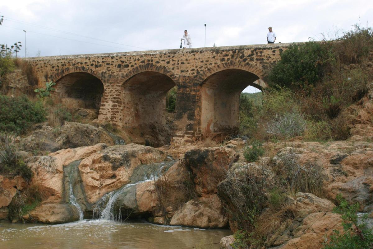 Puente viejo de Santa Eulària.