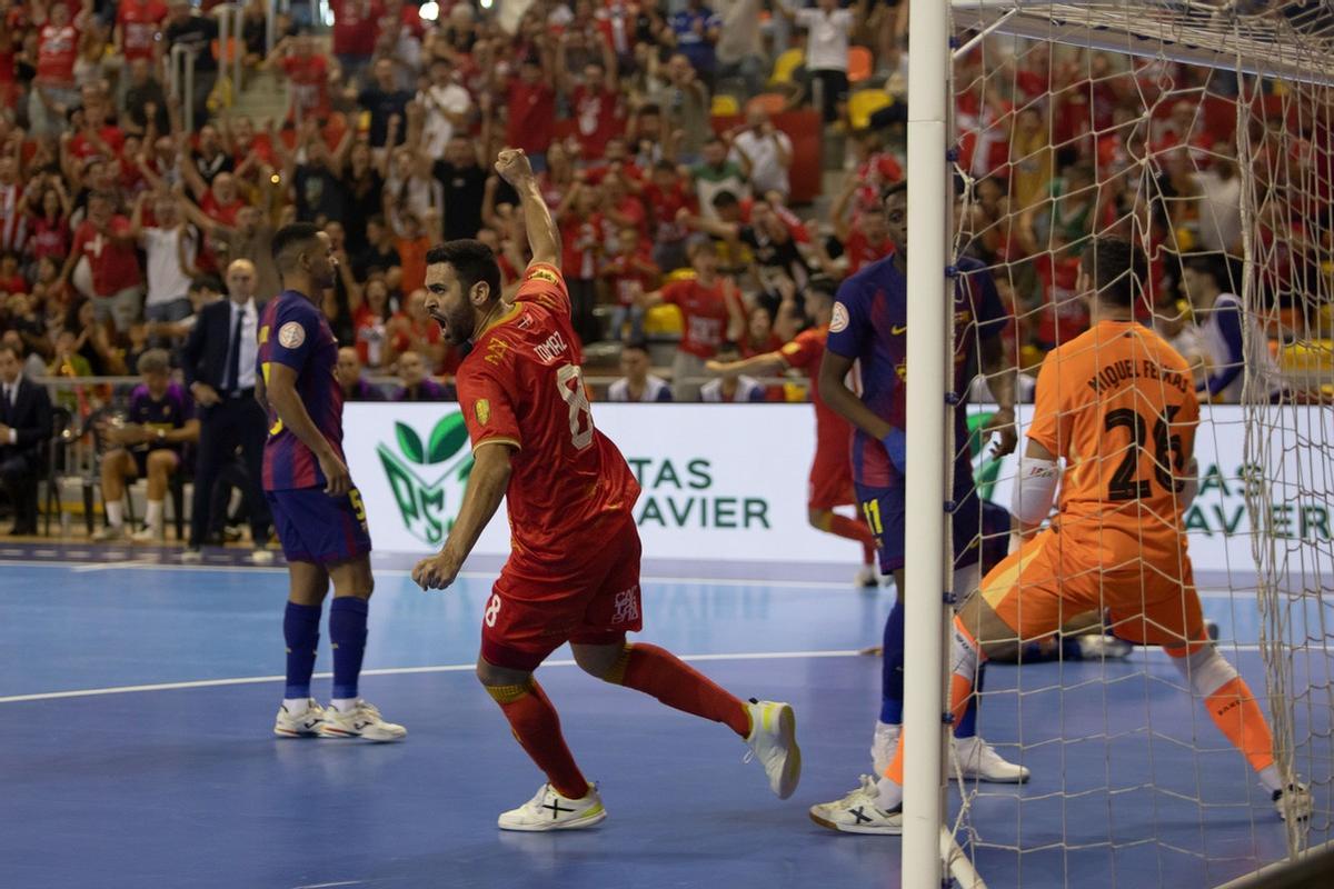 Las mejores imágenes de la victoria del Jimbee contra el Barça