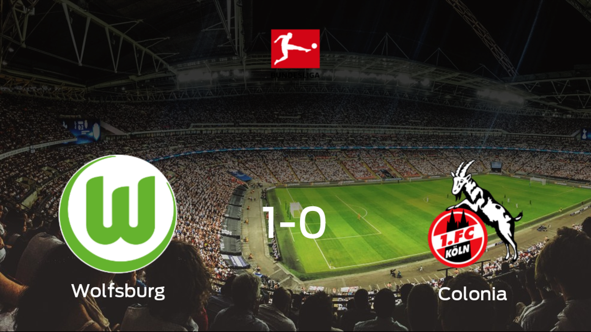 El VfL Wolfsburg se queda con la victoria frente al Colonia (1-0)