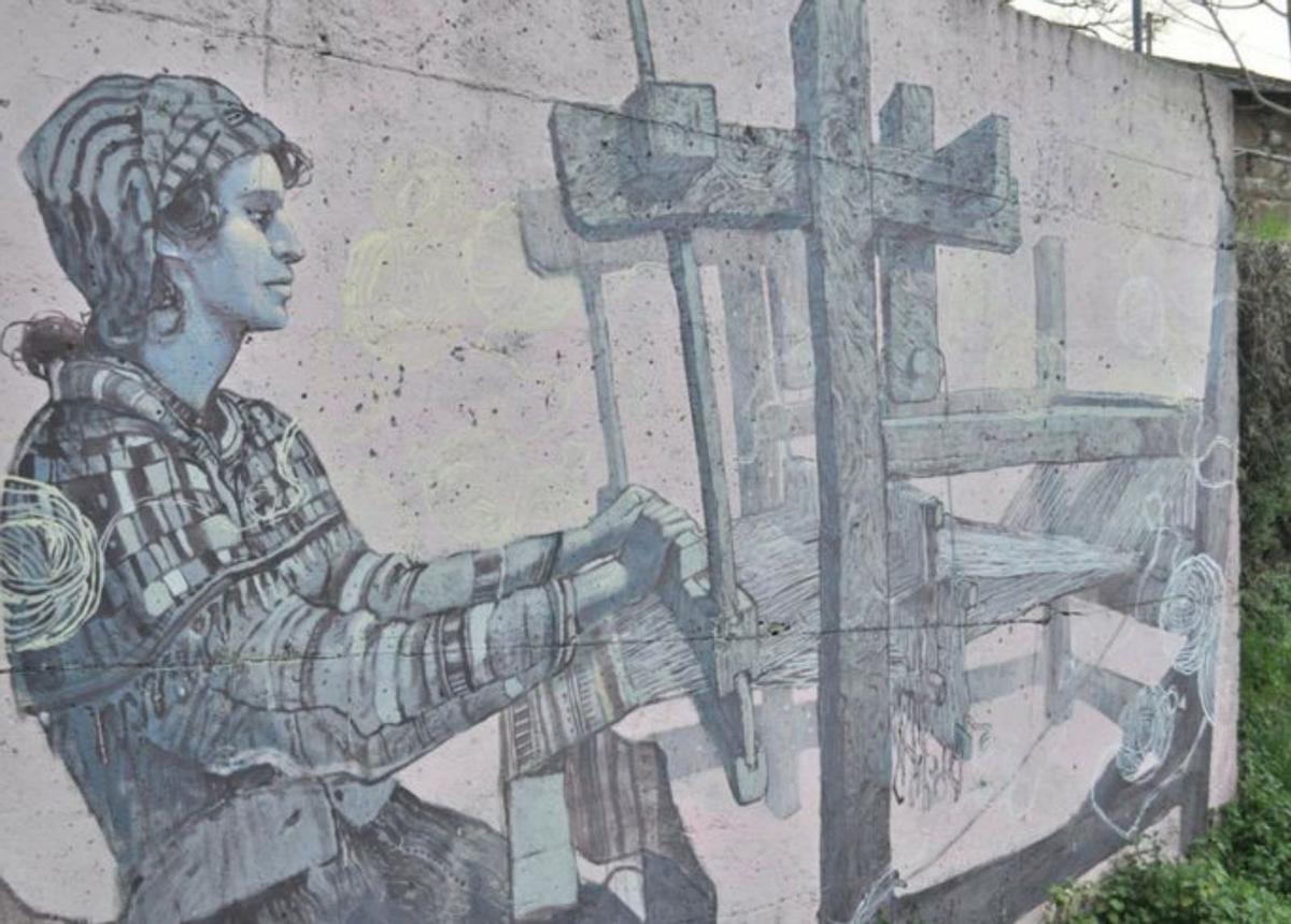 «A Tecedora», en A Teixeira. | FdV