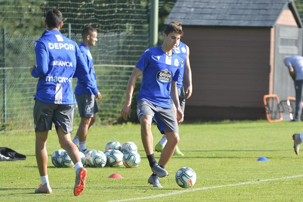 El defensa blanquiazul es duda para el enfrentamiento de la segunda jornada en el campo del Huesca.