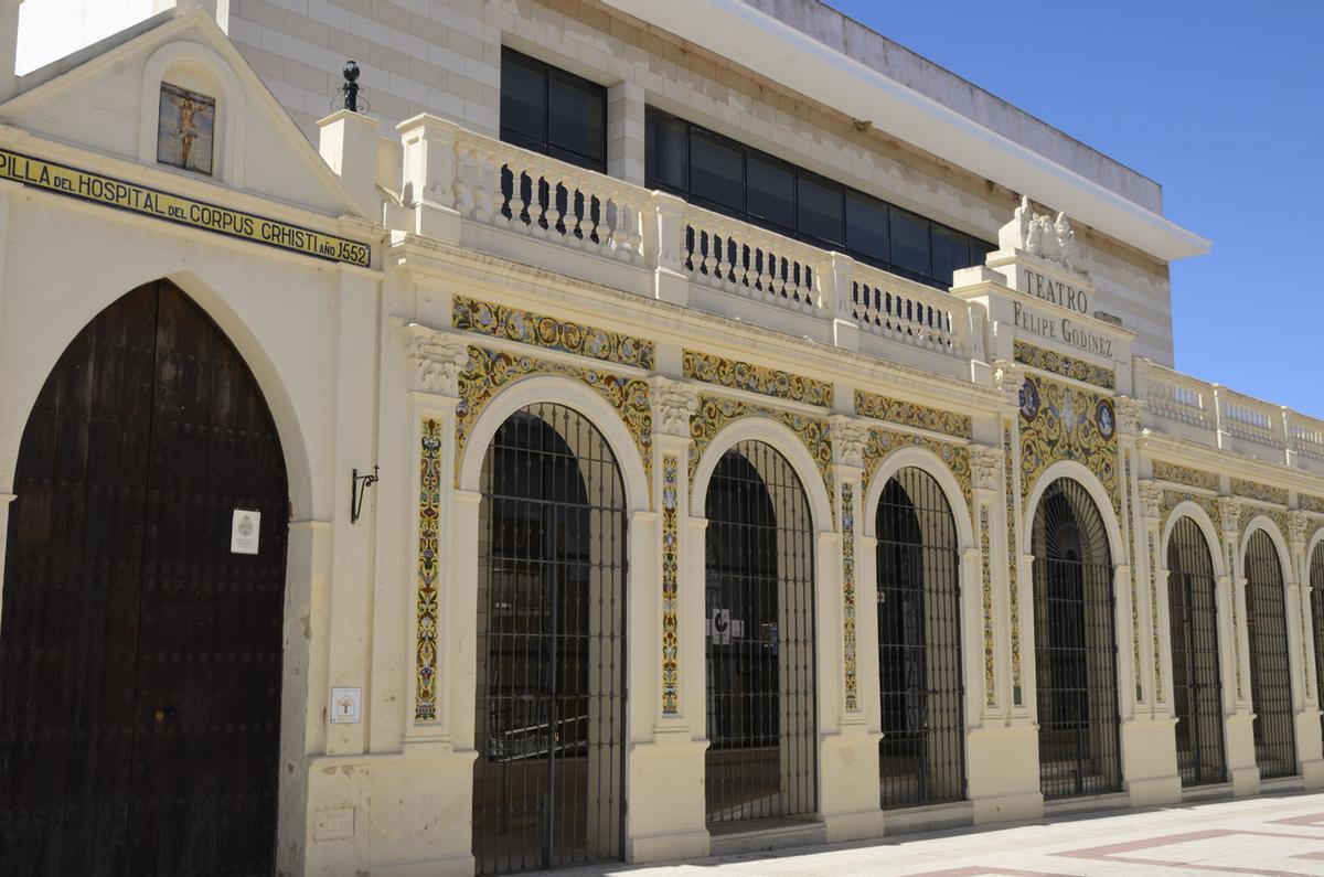 Teatro en Moguer.