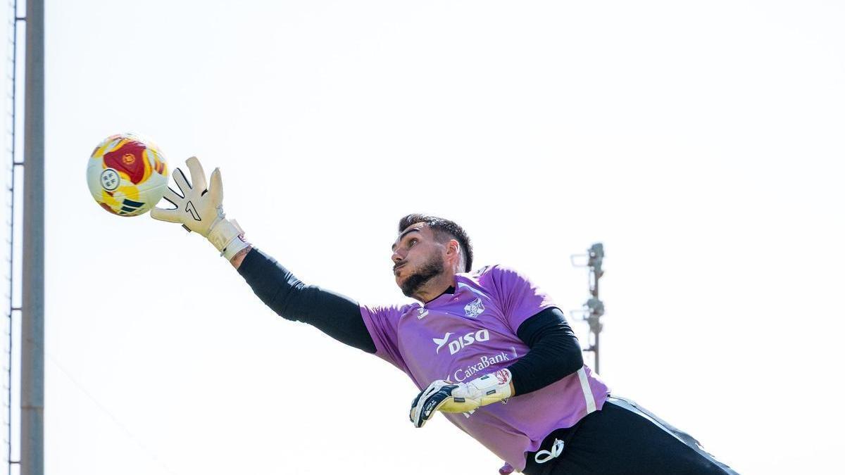 Dani Martín, en un entrenamiento.