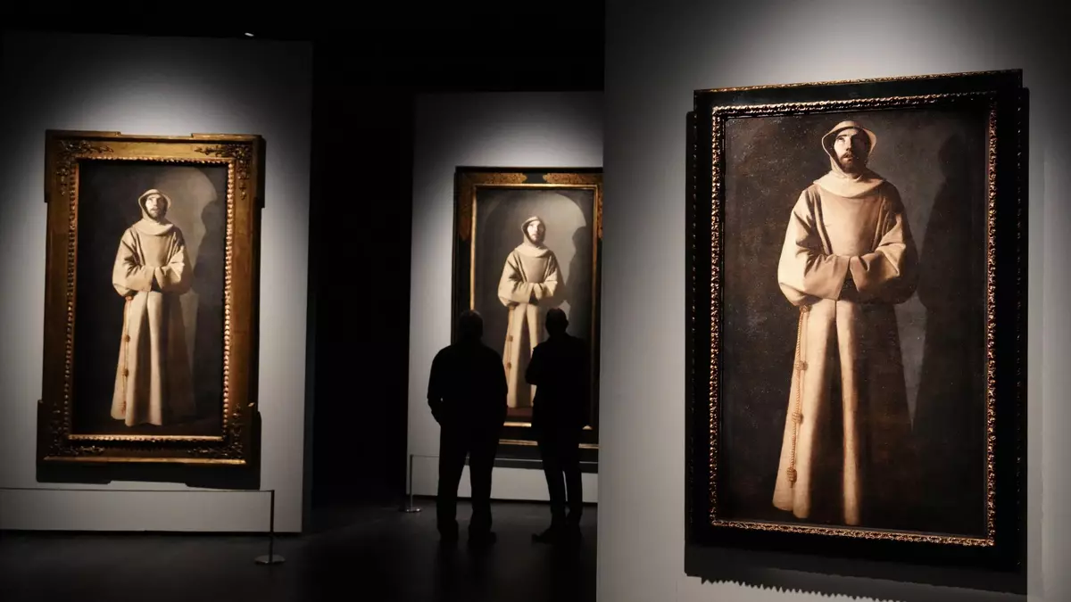 El misticismo barroco de Zurbarán dialoga con artistas contemporáneos en el MNAC