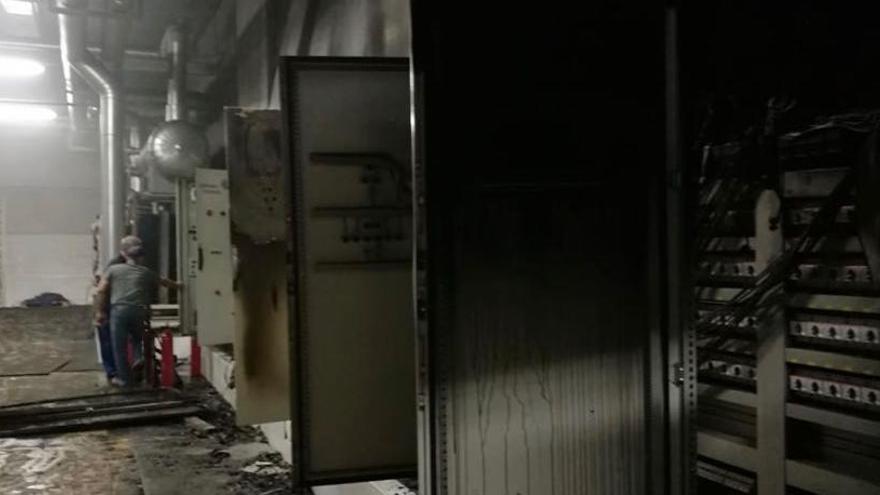 Un incendio en en una empresa hortofrutícola obliga a evacuar a los trabajadores