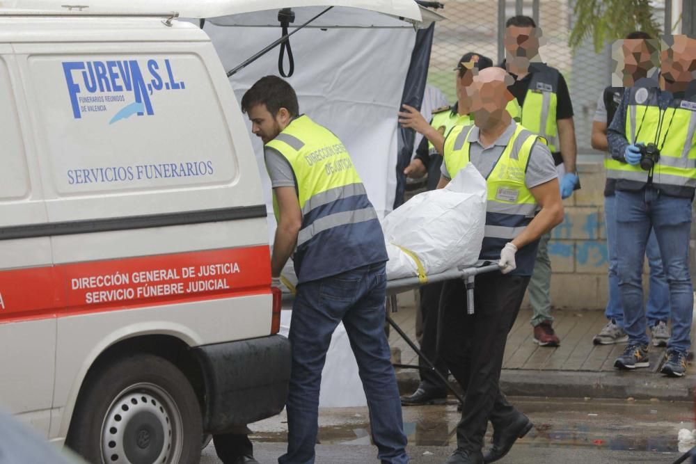 Atropello mortal en una persecución en las 'casitas rosa' de València