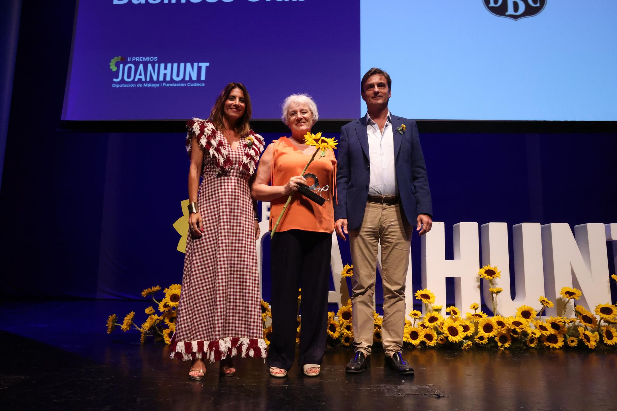 Entregados los Premios Joan Hunt de la Diputación de Málaga y Cudeca 2023