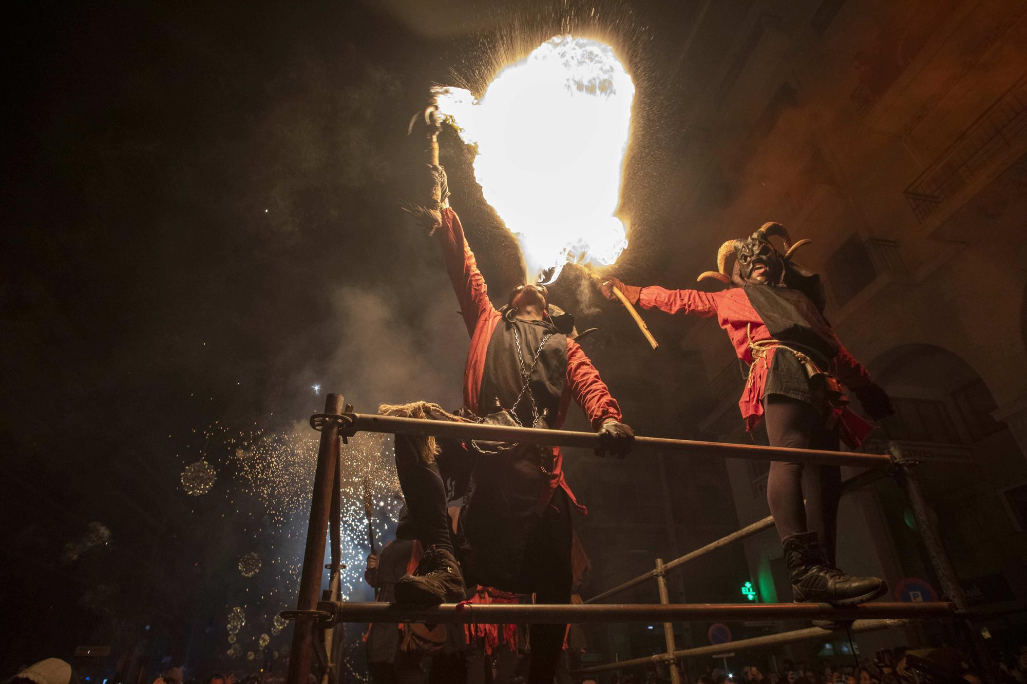 Sant Sebastià 2023: El Correfoc regresa para encerder Palma