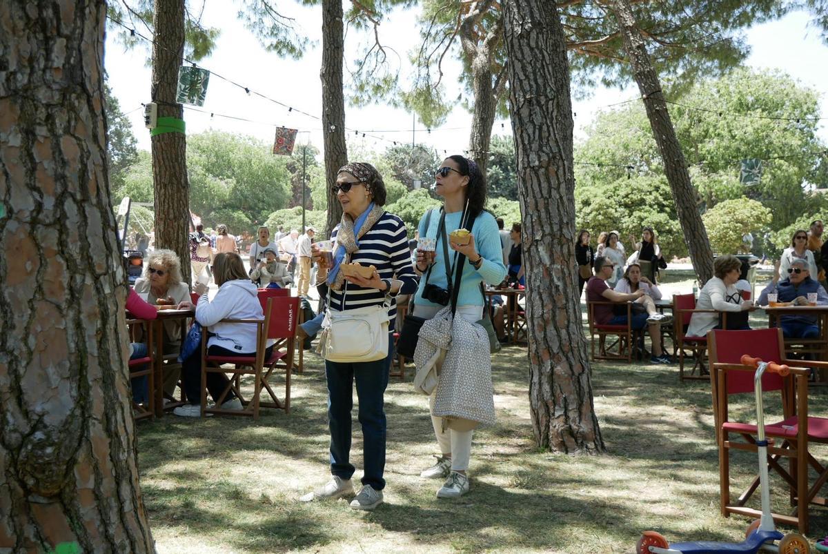 En imágenes | Gran afluencia de público para disfrutar del Zaragoza Florece