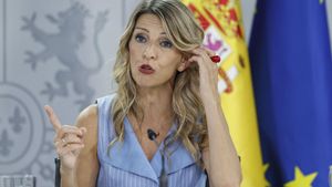 La ministra de Trabajo y vicepresidenta segunda, Yolanda Díaz.