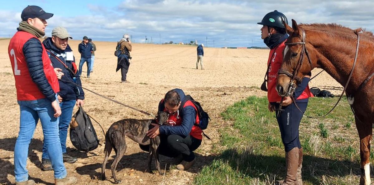 Uva, atendida por sus cuidadores. | LOZ