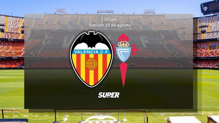 Directo | Sigue la última hora del Valencia CF - Celta de Vigo