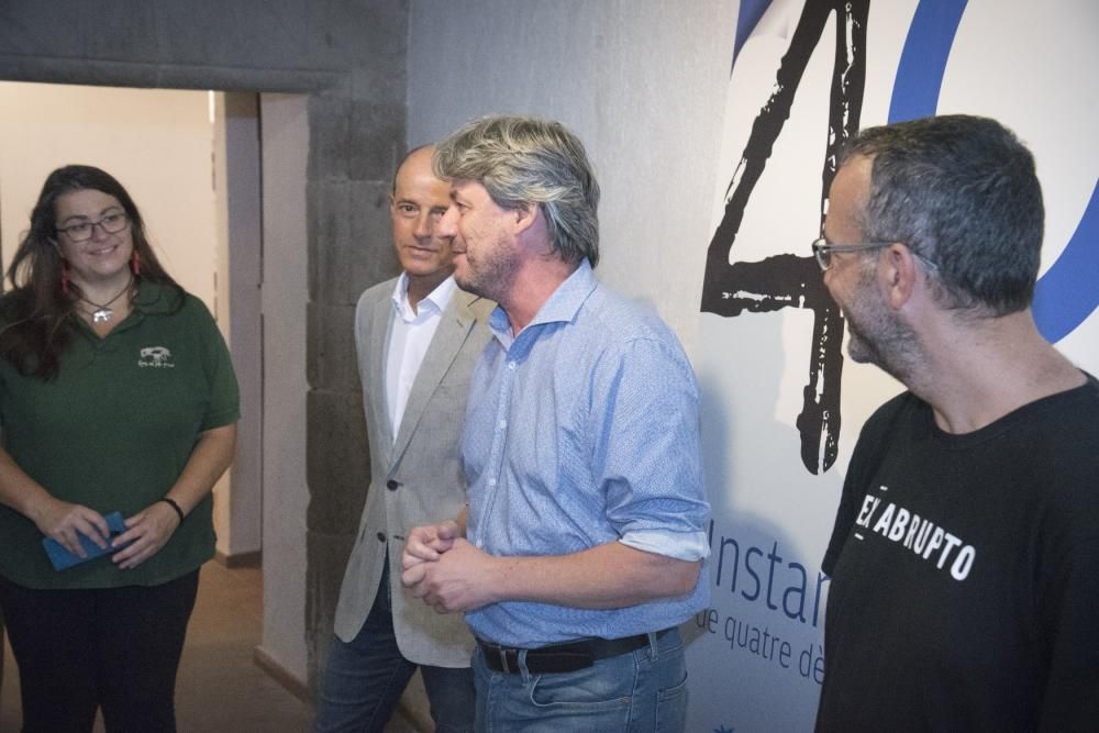 Inauguració de l'Exposició de Regió7 a Moià