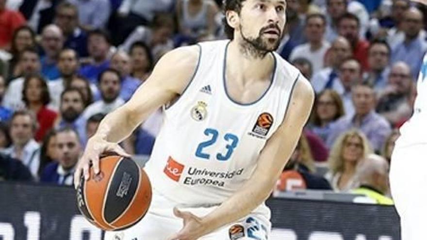 Sergi Llull va anotar 8 punts ahir, en el seu debut aquesta temporada