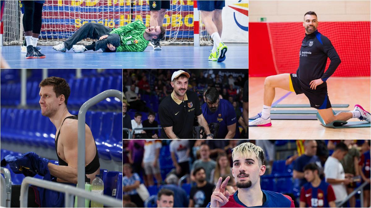 Se acumulan las bajas en las secciones del Barça