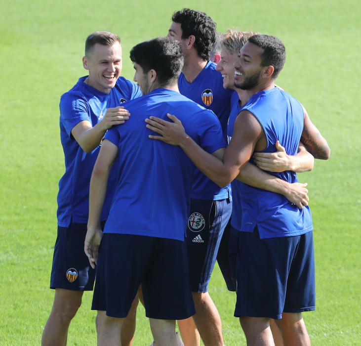 El Valencia CF ultima su preparación para recibir