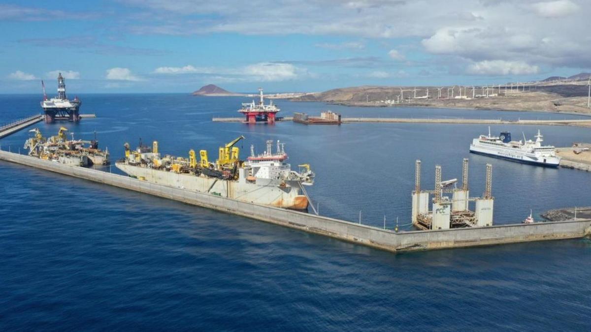 Puerto de Granadilla, en el sur de Tenerife