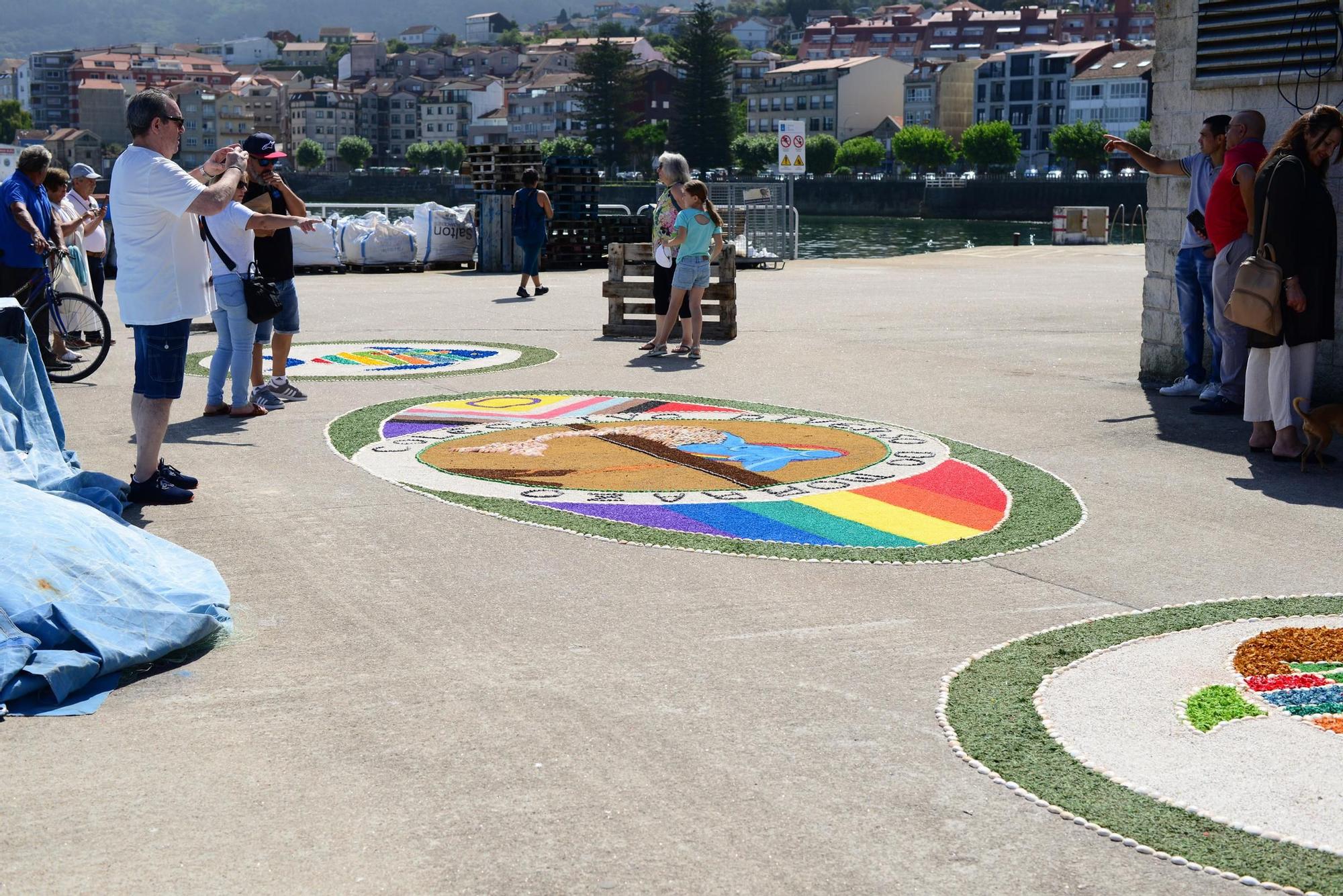 Las celebraciones en honor a la Virgen del Carmen en O Morrazo. La procesión en Bueu
