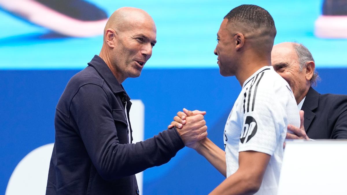 Zidane apunta a dirigir a Mbappé en Francia