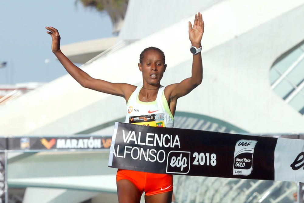 El Maratón Valencia 2018, en imágenes