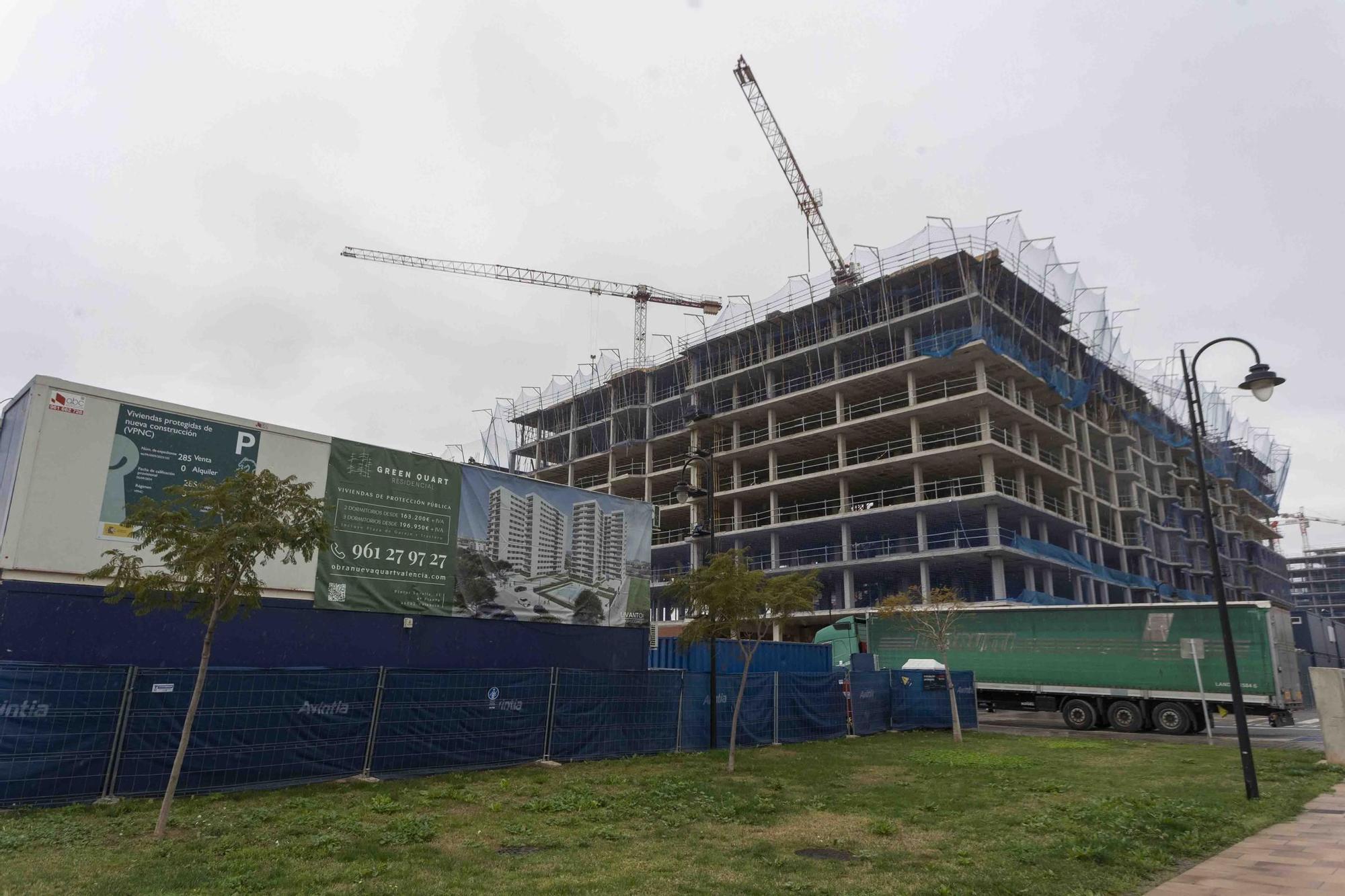 Obras del PAI Moli d'Animeta de Quart de Poblet