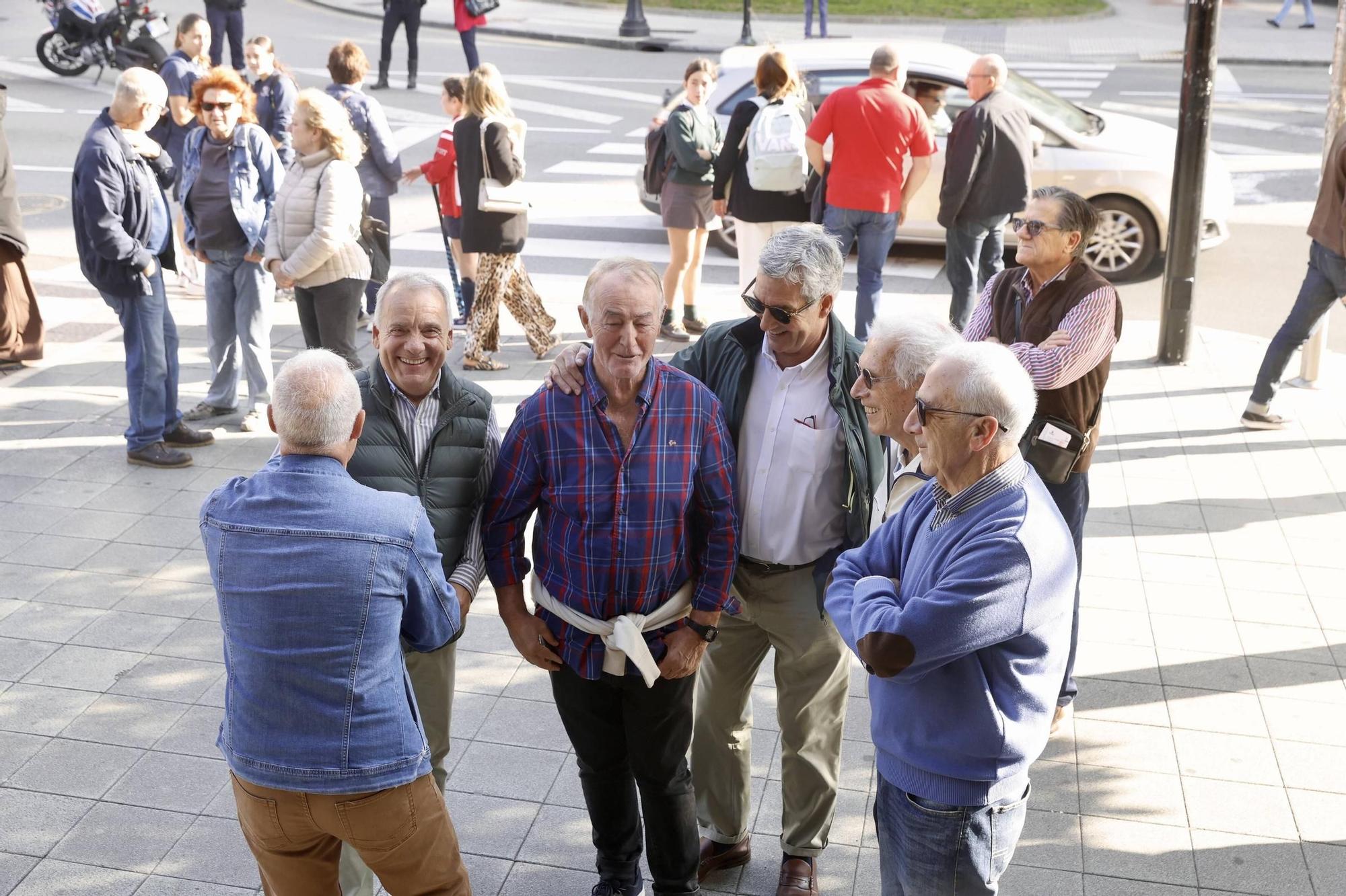 Funeral de José Manuel Espinosa, "Epi", exjugador del Sporting