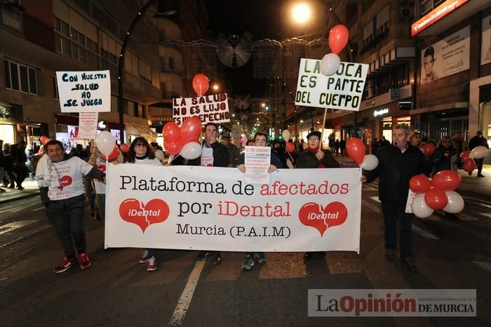 Manifestación de iDental en Gran Vía