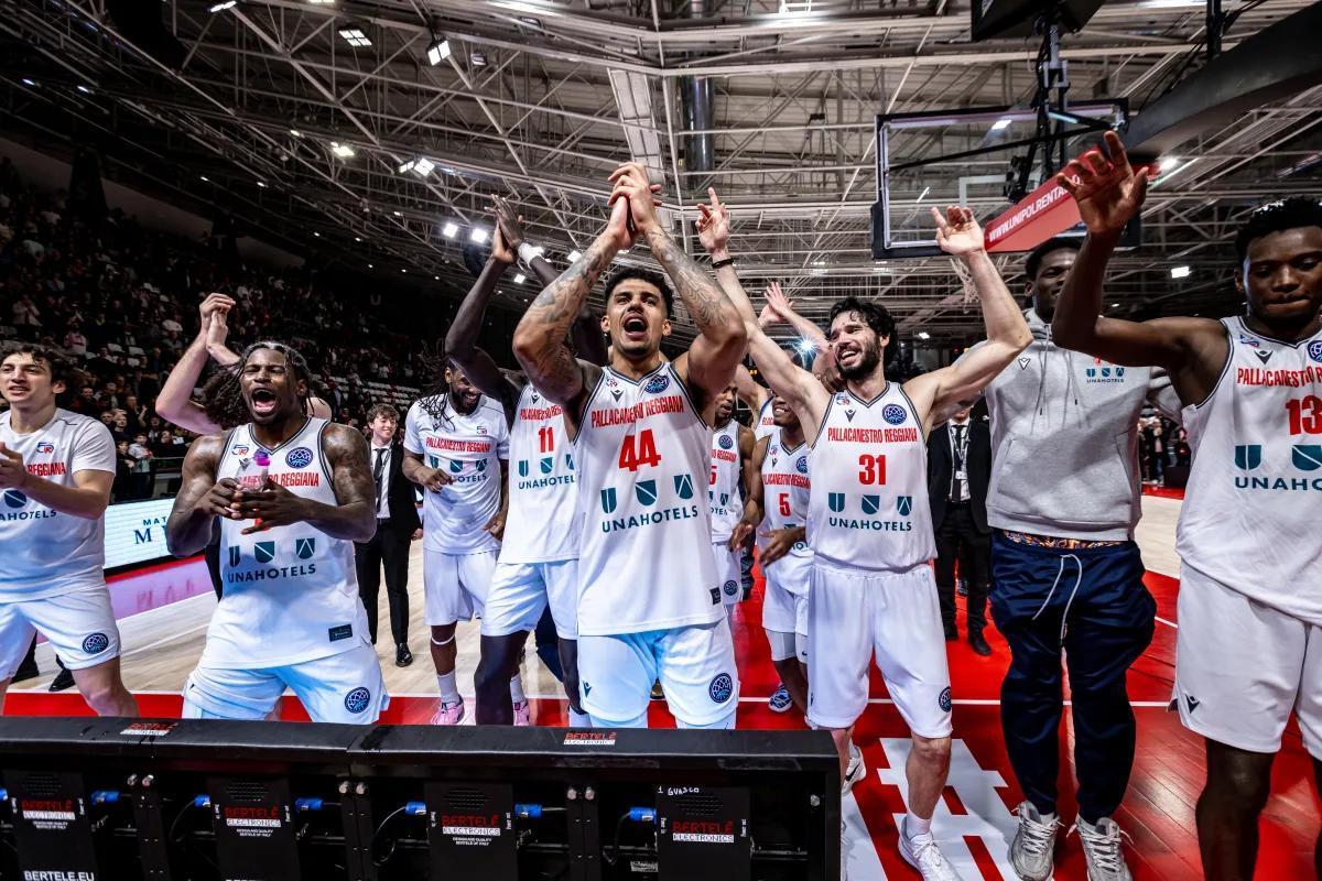El Pallacanestro Reggiana será el rival del Unicaja en el play off ed la BCL.