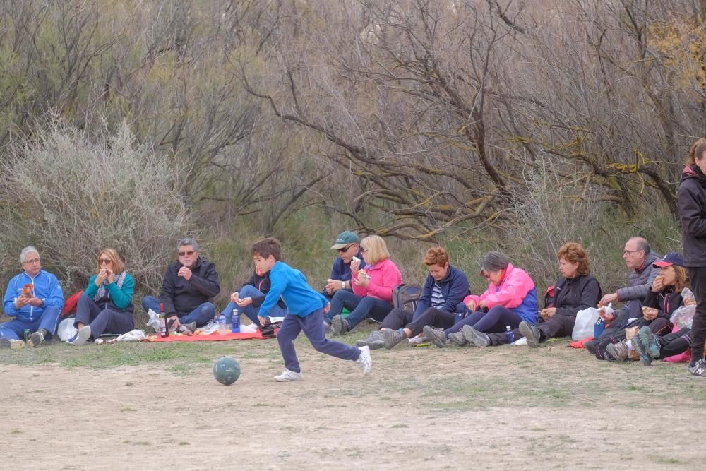 Lunes de "mona" en el Pantano de Elda